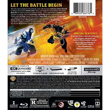 Mortal Kombat Legends: Scorpion's Revenge in 4K Ultra HD