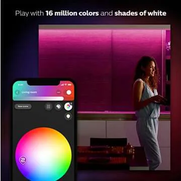Philips Hue Dimmable Color LightStrip for Smart Homes