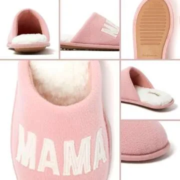 Dearfoams Cozy Mama Bear Slippers - Perfect Gift for Moms