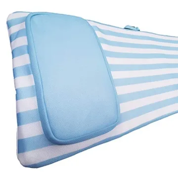 Comfy Floats No Inflate Roll Up Water Lounger for Everyone
