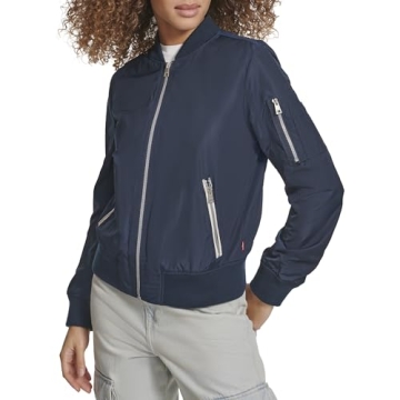 Levi's Plus Size Bomber Jacket – Stylish Lightweight Comfort