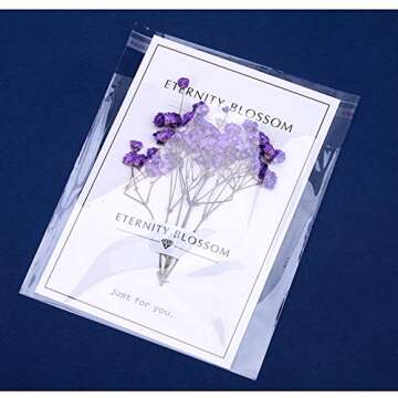 Morepack Self Sealing Cellophane Bags,7x10 Inches 200 Pcs Clear Resealable Cellophane Bags for Packaging Cookies, Favors and Products