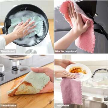 Super Absorbent 20 Pack Kitchen Cleansing Cloths