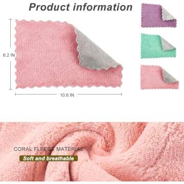 Super Absorbent 20 Pack Kitchen Cleansing Cloths