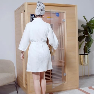 Durasage Infrared Sauna - Relaxation in Canadian Hemlock