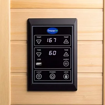 Durasage Infrared Sauna - Relaxation in Canadian Hemlock