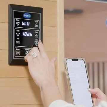 Durasage Infrared Sauna - Relaxation in Canadian Hemlock