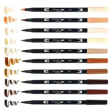 Tombow Portrait Palette Alcohol Marker Set for Artists