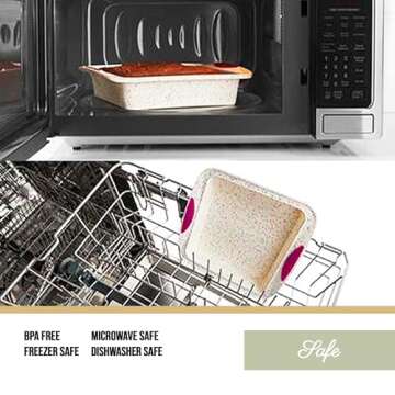 Trudeau Square Silicone Cake Pan for Easy Baking