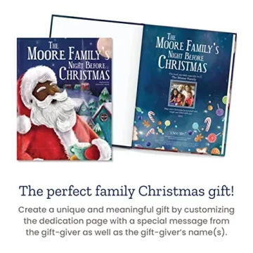Personalized Family Christmas Storybook for Kids - Hardback