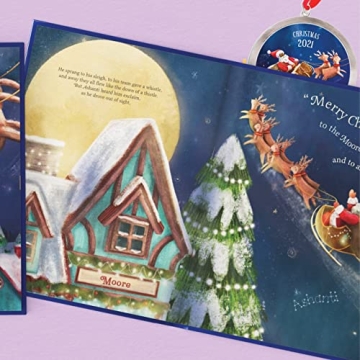 Personalized Family Christmas Storybook for Kids - Hardback