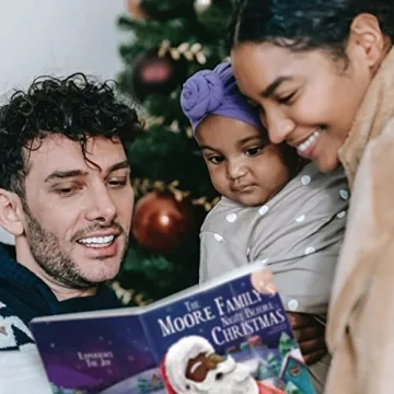 Personalized Family Christmas Storybook for Kids - Hardback