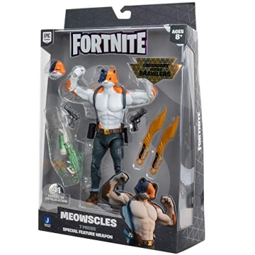 FORTNITE Meowscles 7 Inch Action Figure with Accessories