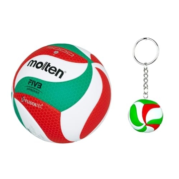 Molten FLISTATEC Volleyball Standard Volleyball ‎V5M5000 - Size 5 for Competition and Training | D...