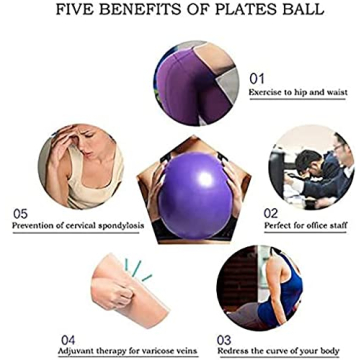 BAIMAN Mini Pilates Yoga Ball - Perfect for Home & Therapy