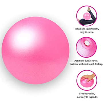 BAIMAN Mini Pilates Yoga Ball - Perfect for Home & Therapy