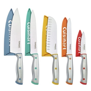 Cuisinart Stainless Steel ColorCore™ Knife Set with Guards