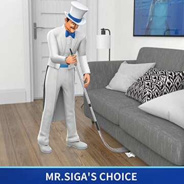 MR.SIGA Flexible Microfiber Long Duster for Efficient Cleaning