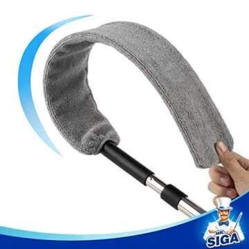 MR.SIGA Microfiber Long Duster for Easy Gap Cleaning