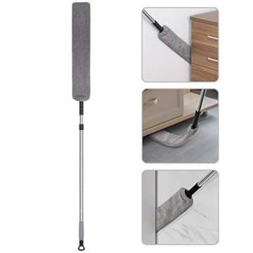 MR.SIGA Microfiber Long Duster for Easy Gap Cleaning