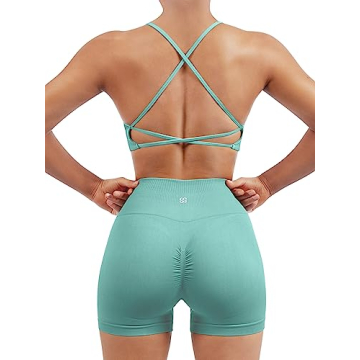 SUKSESS Women Seamless 2 Piece Workout Set for All Fitness Levels