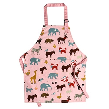 Jennice House Children Aprons – Cute Adjustable Kids Aprons for Cooking and Baking