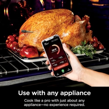 Ninja ProChef Wireless Meat Thermometer for Perfect Cooking