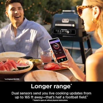 Ninja ProChef Wireless Meat Thermometer for Perfect Cooking