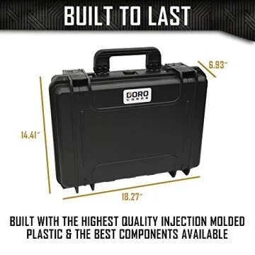 DORO Gun Case | 5 Pistol & 18 Magazine Holder