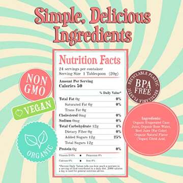 Wäbry Organic Rose Syrup for Lattes & Drinks