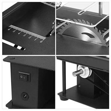Weytoll 200W Mini Electric Table Saw for Wood Cutting