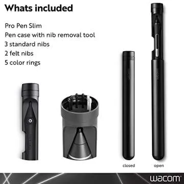Wacom Pro Pen Slim (KP301E00DZ), Black