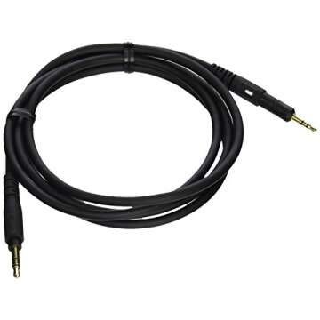 Audio-Technica ATH-M40x Professional Studio Monitor Headphones Bundled with HP-SC Replacement Cable Black