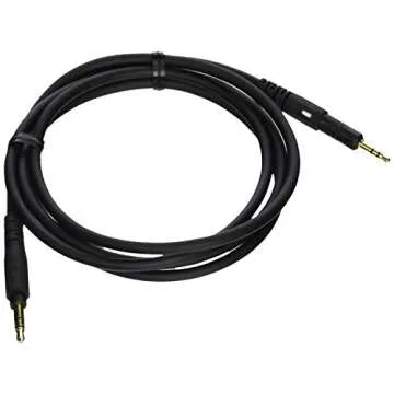 Audio-Technica ATH-M40x Professional Studio Monitor Headphones Bundled with HP-SC Replacement Cable Black