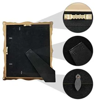 Elegant SIMON'S SHOP 8x10 Vintage Picture Frame in Bronze