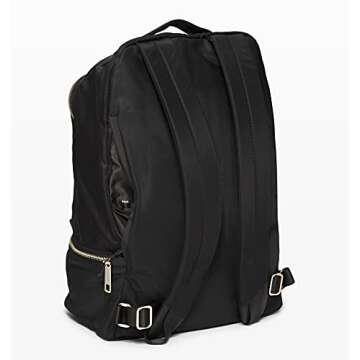 Lululemon Athletica Lululemon City Adventurer Backpack (Black/Gold), Medium