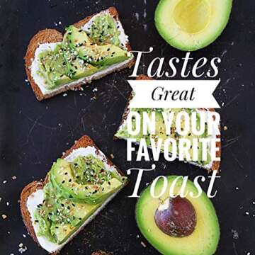 Everything Bagel Seasoning Blend Original XL 10 Ounce Jar - Bagel Allspice, Sesame Seasoning Spice Shaker, Delicious Blend of Sea Salt and Spices Garlic Powder Onion Flakes, Multi seasoning Shaker