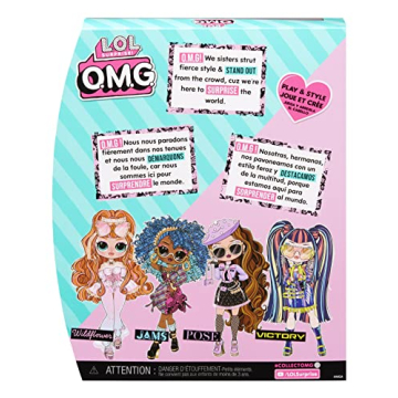 L.O.L. Surprise! LOL Surprise OMG Wildflower Fashion Doll with Multiple Surprises and Fabulous Accessories – Great Gift for Kids Ages 4+