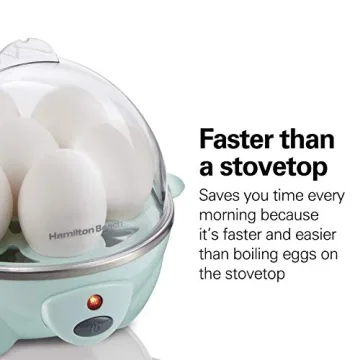 Hamilton Beach 3-in-1 Egg Cooker for Perfect Eggs
