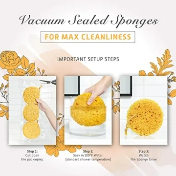 Spongentle Deep Cleansing Loofah Sponge for Exfoliation