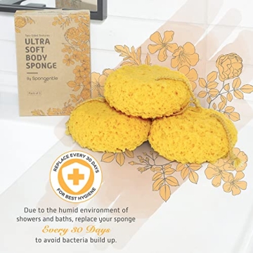 Spongentle Deep Cleansing Loofah Sponge for Exfoliation