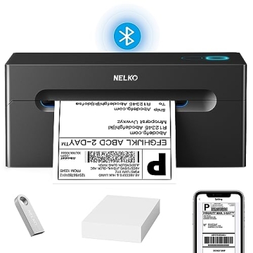 Wireless Bluetooth 4x6 Shipping Label Printer