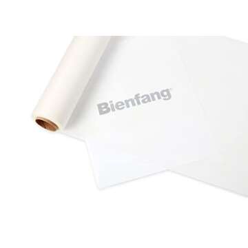 Bienfang Sketching & Tracing Paper Roll, White, 18 Inches x 20 Yards - for Drawing, Trace, Sketch, S...