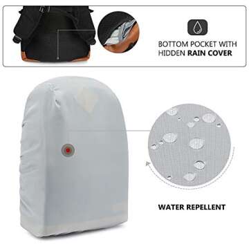 Kattee Canvas Camera Backpack for Photographers and Travelers