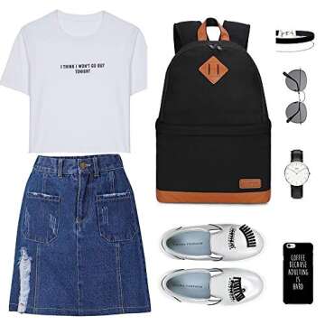 Kattee Canvas Camera Backpack for Photographers and Travelers