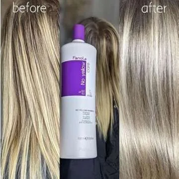 Fanola No Yellow Shampoo Eliminate Brassiness & Maintain Blonde Color