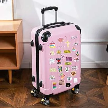 100pcs Jesus Christian Stickers, Bible Verse Faith Stickers, Cross Wisdom Words Decals Stickers for Water Bottles, Religious Christian Easter Gifts Stuff Merchandise for Kids Boys Girls