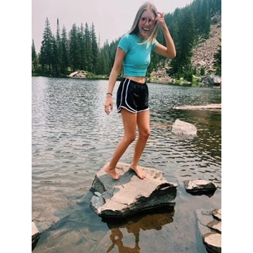 Vanoluya Women's Seamless Workout Crop Top