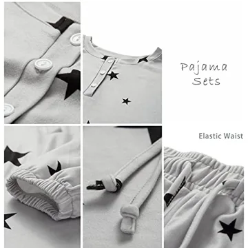 BTFBM Women's Comfortable Tie Dye Pajama Set - Stylish Loungewear