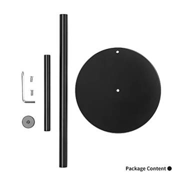 Stylish Black Paper Towel Holder for Kitchen & Bathroom